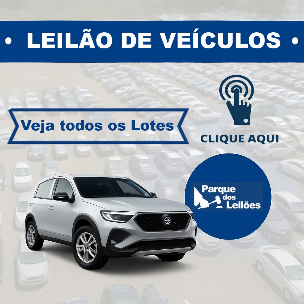 Leilão de Veículos / Terça-Feira 04/11/2025